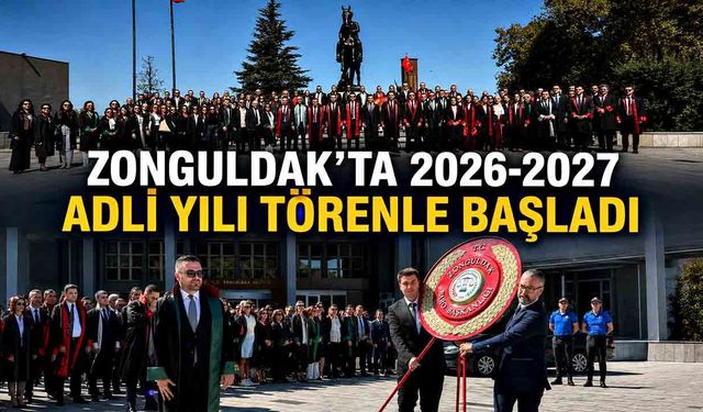 Zonguldak’ta 2026-2027 adli yılı törenle başladı