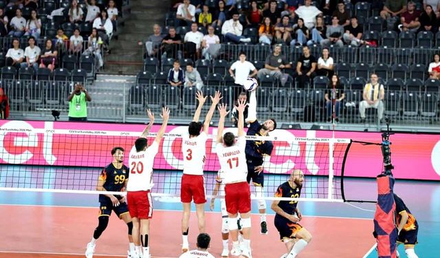 A Milli Erkek Voleybol Takımı, Romanya'ya mağlup oldu