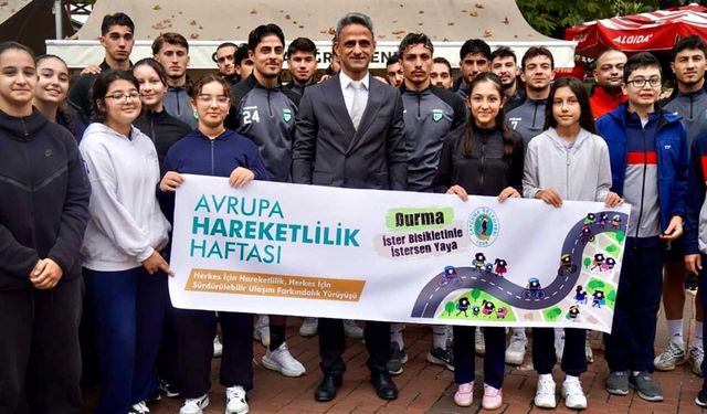 Çaycuma’da Avrupa Hareketlilik Haftası’na özel yürüyüş ve bisiklet etkinliği