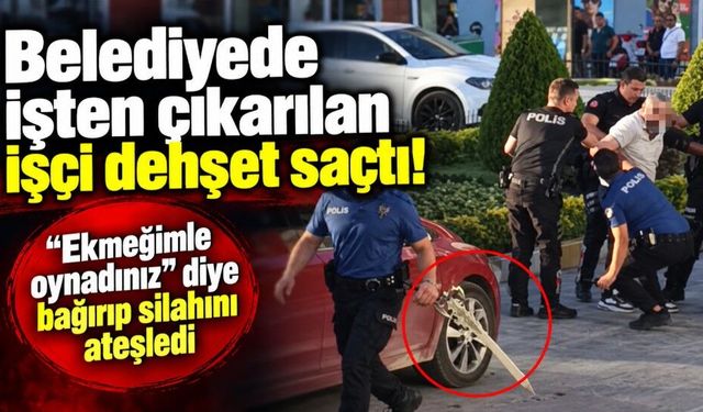 Belediye binası önünde silah sesleri: Şüpheli gözaltında