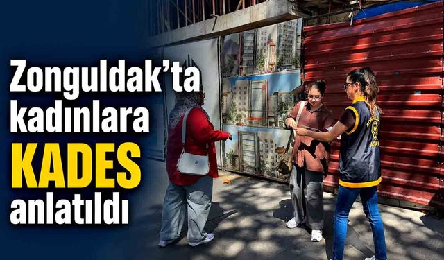 Zonguldak’ta kadınlara KADES anlatıldı