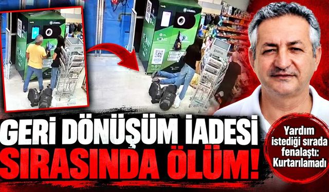 Geri dönüşüm iadesine geldi, kalbine yenildi