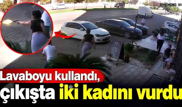 Kuaför önünde silahlı saldırı: Lavaboyu kullandı, çıkışta iki kadını vurdu