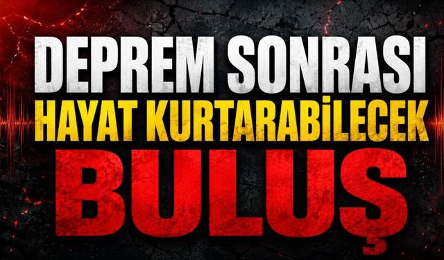 BEUN’lu akademisyenlerden deprem sonrası hayat kurtarabilecek buluş