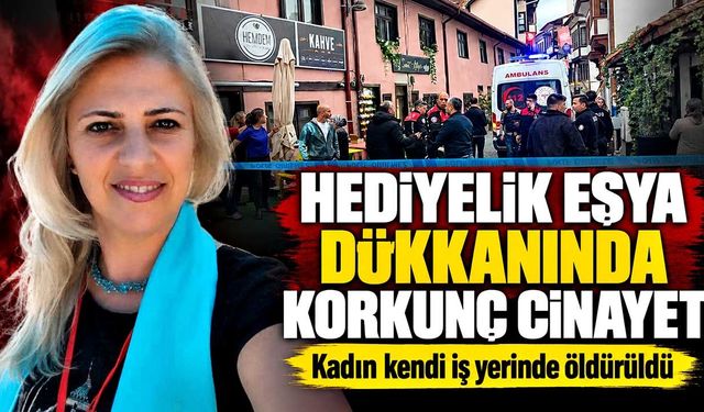 İki çocuk annesi kadın iş yerinde bıçaklanarak öldürüldü