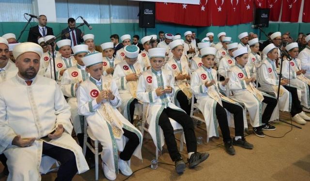 Kastamonu'da hafız olan 51 öğrenci için icazet merasimi