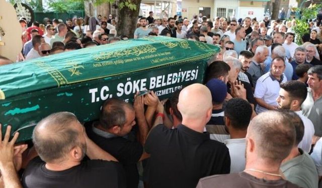 Söke’de 11 yaşındaki futbolcu gözyaşları ile uğurlandı