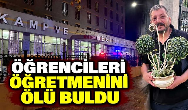 Öğrencileri odaya girdi, acı manzarayla karşılaştı