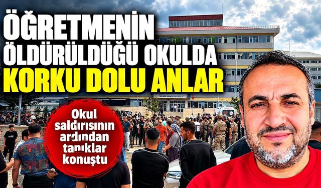 Okulda silah sesleri paniğe neden oldu: Görgü tanıkları anlattı