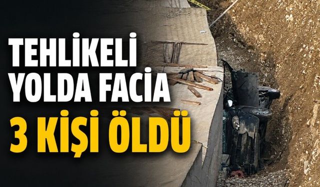 Tehlikeli yolda bir facia daha: 3 kişi öldü