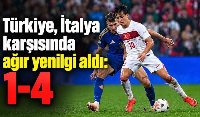 Türkiye, İtalya’ya Bursa’da 4-1 mağlup oldu