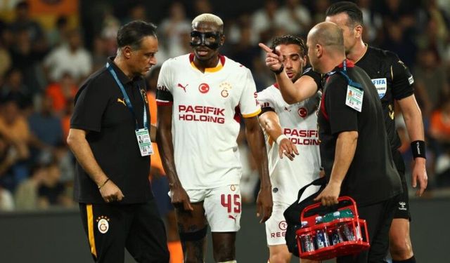 Galatasaray’da Osimhen şoku: Başakşehir maçında sakatlandı