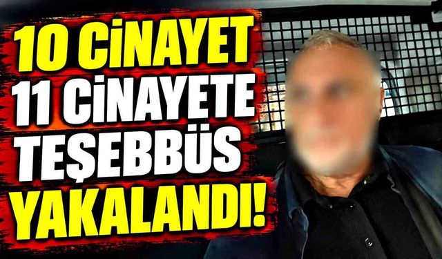 10 cinayet ve 11 cinayete teşebbüs suçundan aranıyordu: İstanbul’da yakalandı