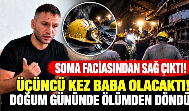 Doğum gününde madende ölümden döndü! 5 arkadaşını kaybetti
