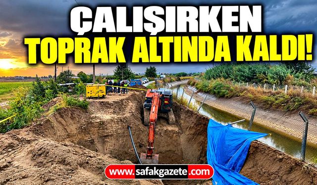 Toprak göçüğü faciası! 38 yaşındaki işçi hayatını kaybetti