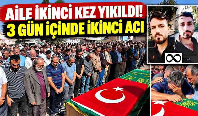 Gemi faciasında hayatını kaybeden iki kardeş yan yana defnedildi