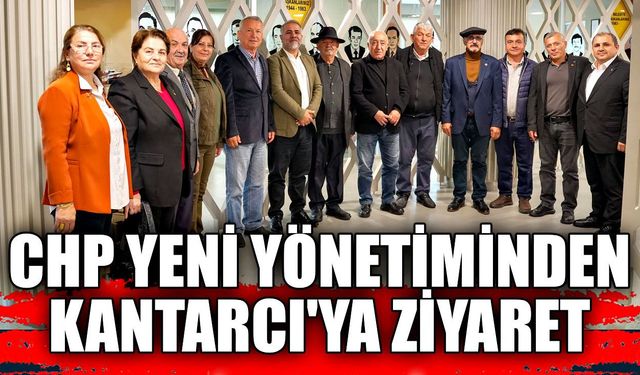 CHP Çaycuma'nın yeni yönetiminden Kantarcı'ya ziyaret