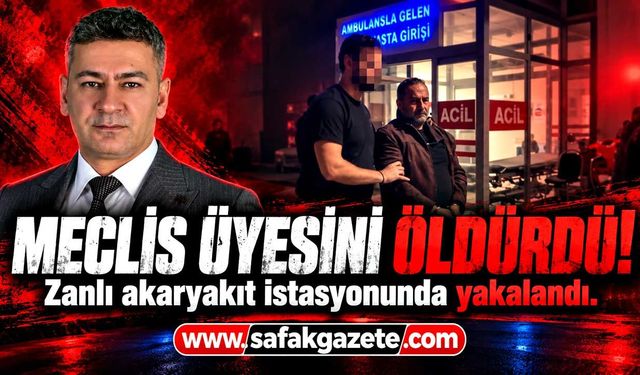 Meclis üyesini öldüren zanlı Bursa’da yakalandı