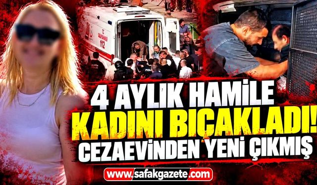 Hamile kadına dehşeti yaşattı! Yaralı halde bankaya sığındı, durumu ağır