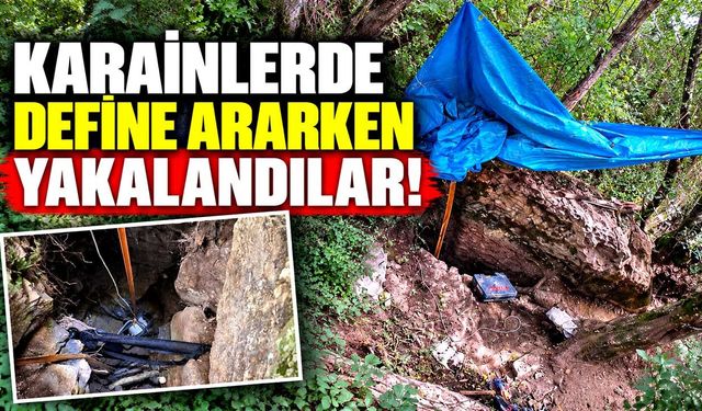 Bartın’da define avcılarına suçüstü: 5 kişi gözaltında