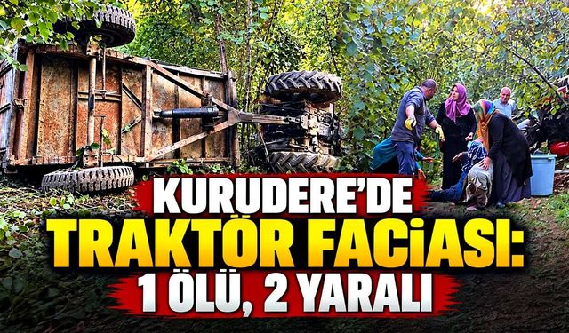 Traktör devrildi: 79 yaşındaki sürücü hayatını kaybetti