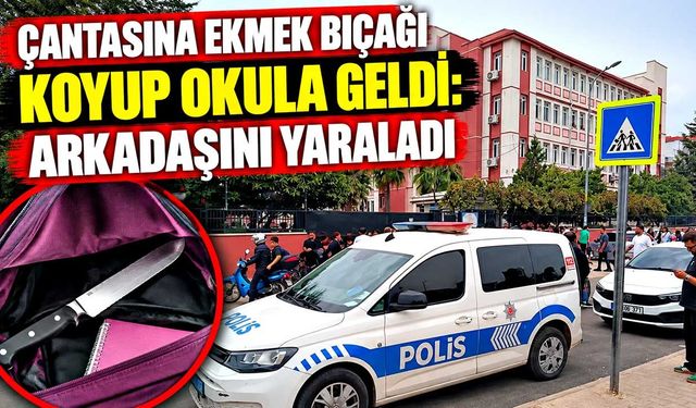 Okulda “dedikodu” kavgası: Kız öğrenci arkadaşını bıçakla yaraladı