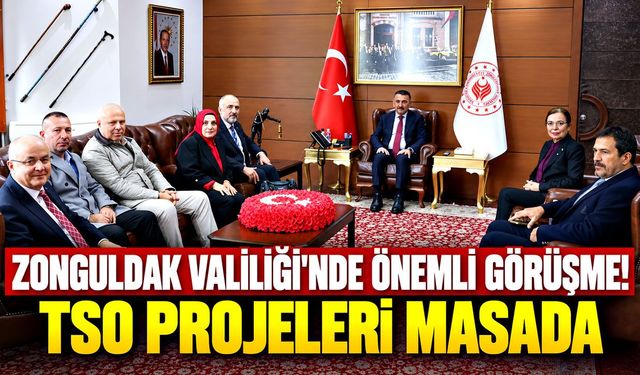 Metin Demir'den Vali Hacıbektaşoğlu'na ziyaret! Projeler masaya yatırıldı