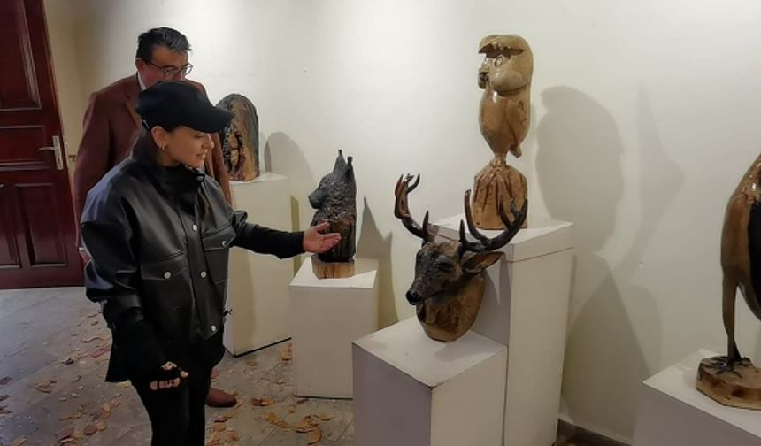 Vahşi Doğa heykel sergisi açıldı