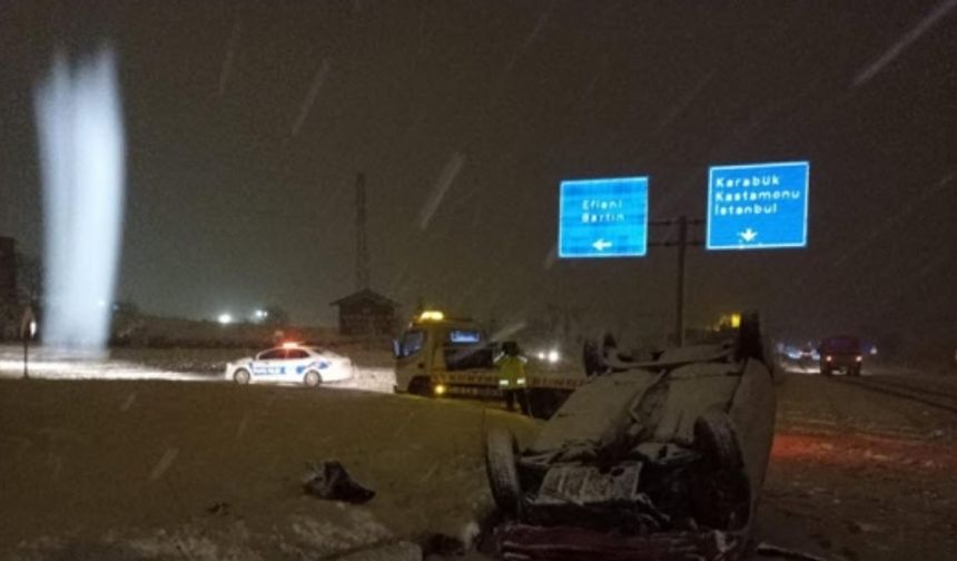 Kazadan öğrenciler yara almadan kurtuldu