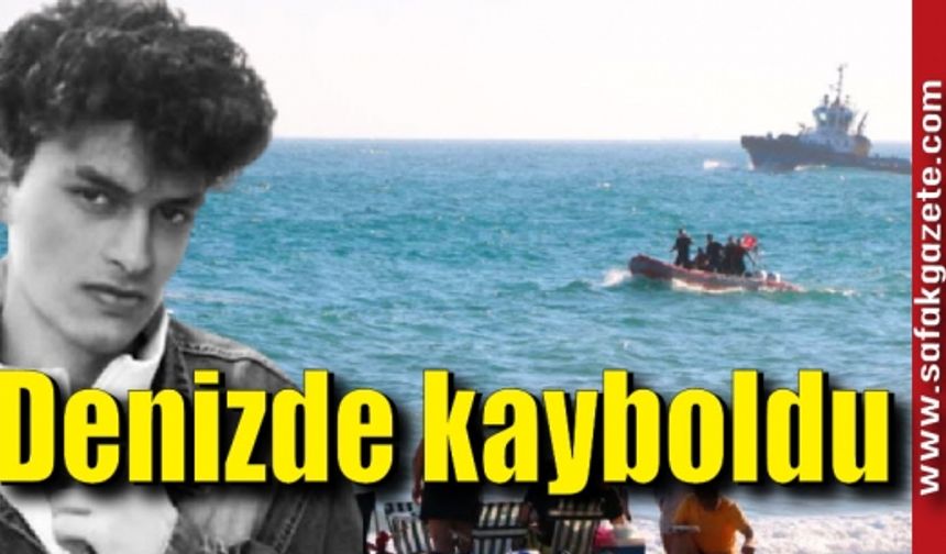 Zonguldak'ta denizde dalgalara kapılan genç kayboldu