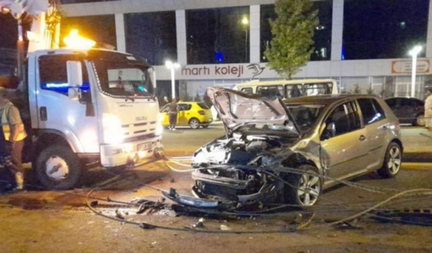 Kdz. Ereğli’de trafik kazası: 2 yaralı