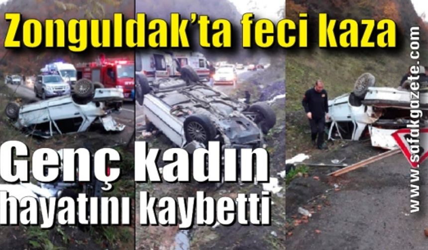 Zonguldak’ta korkunç kaza