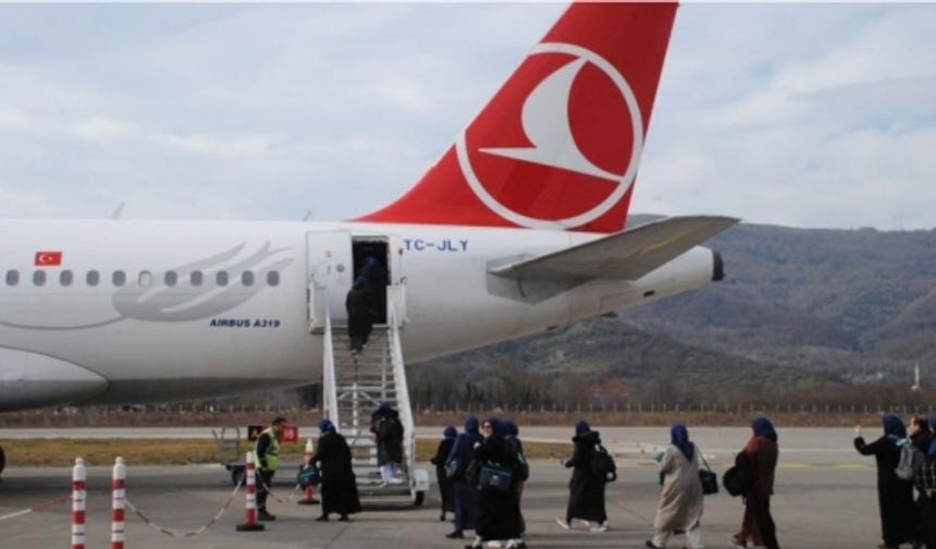 Zonguldak Havalimanı’nda bir ilk yaşandı