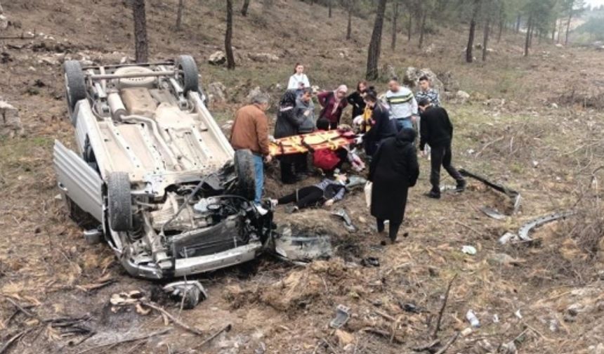 3 ayrı trafik kazasında 2’si çocuk 7 kişi yaralandı.