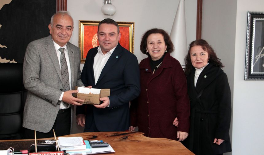 İyi Parti'den Başkan Bozkurt'a ziyaret