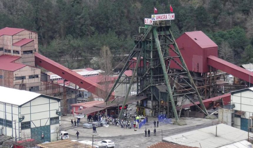 Maden ocağında kömür tozu yangını çıktı çalışmalar durdu