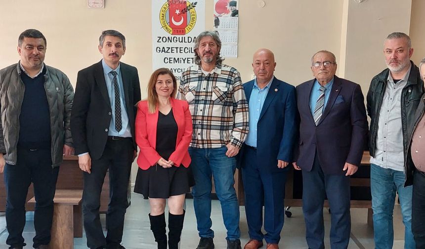 Zonguldak Gazeteciler Cemiyeti’nin Çaycuma Temsilciliği açıldı