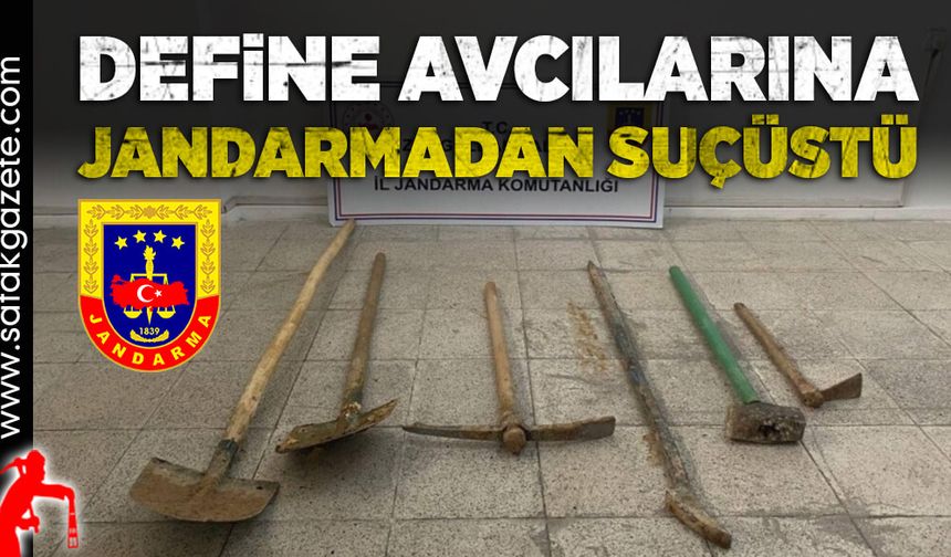 Define avcıları yakalandı