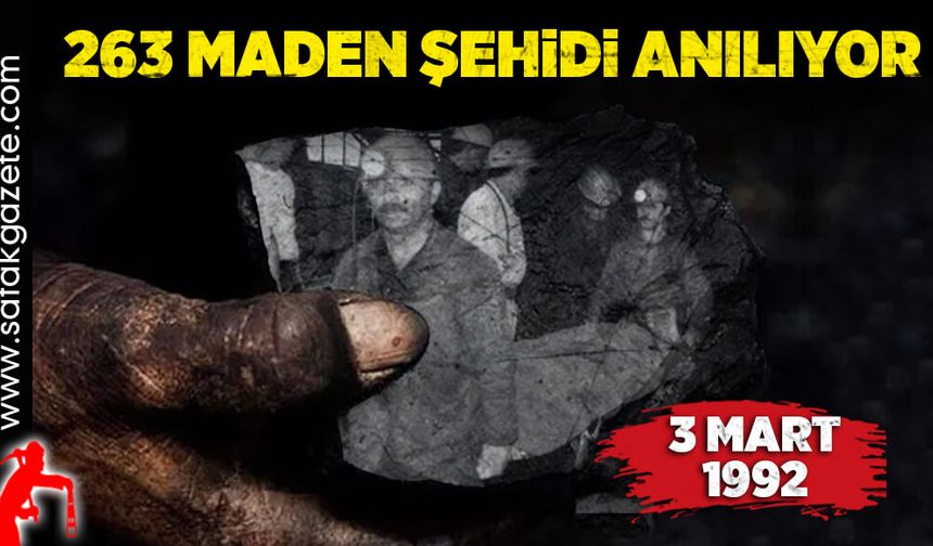 263 KOZLU MADEN ŞEHİDİ ANILIYOR