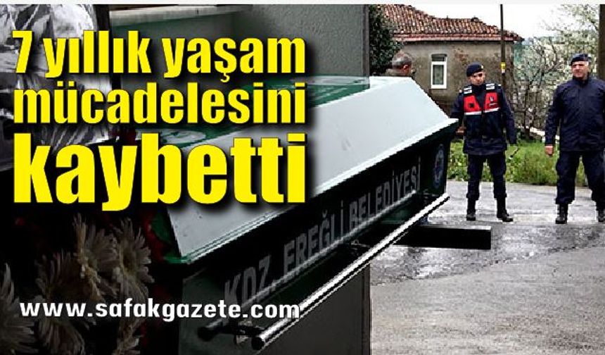 Kazada yaralanan genç 7 yıllık yaşam mücadelesini kaybetti