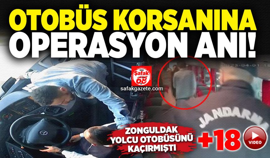 Otobüs Korsanına Operasyon Anı!