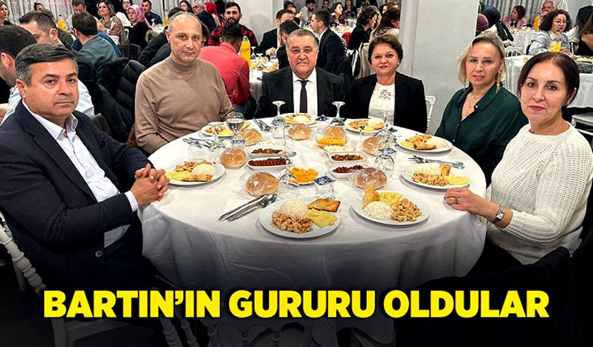 Bartın’ın gururu oldular