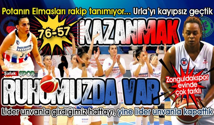Lider Zonguldakspor’un potada bileği bükülmüyor... Galibiyete aboneyiz: 76-57