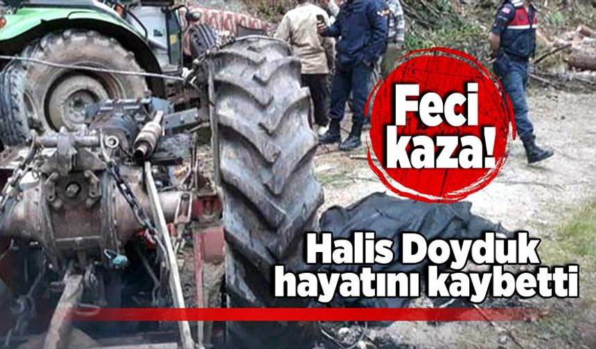 Zonguldak'ta feci kaza! Halis Doyduk hayatını kaybetti
