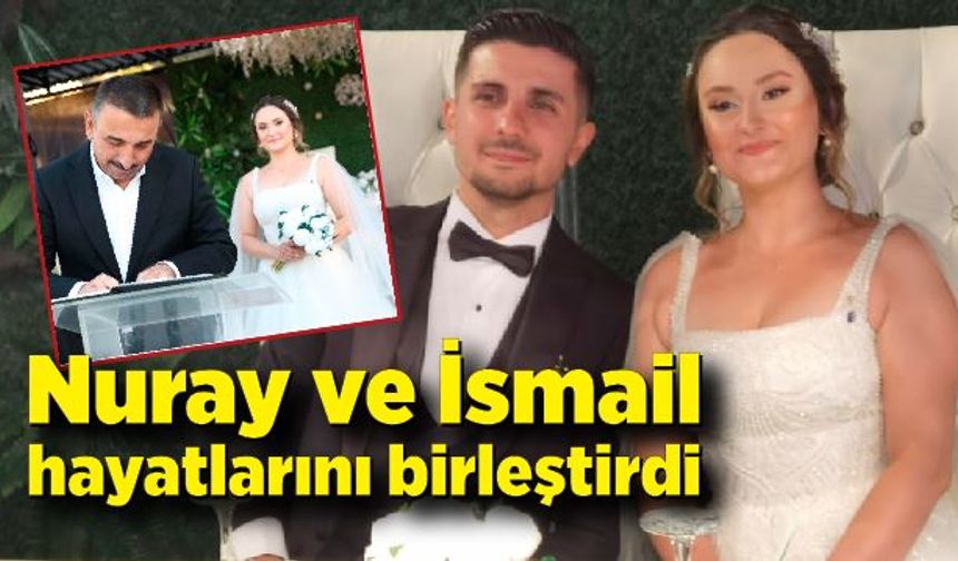 Nuray-İsmail İnam çiftinin düğün töreni yapıldı