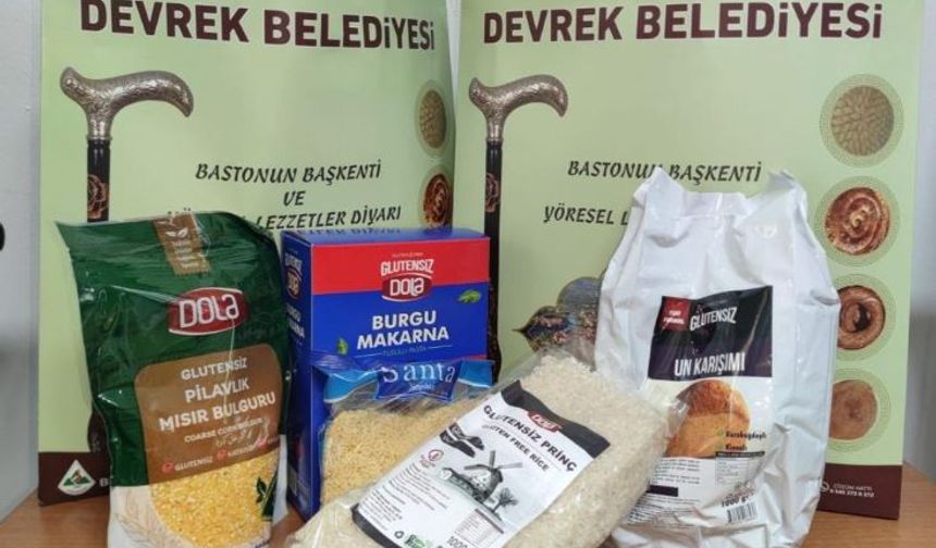 Devrek Belediyesinden ücretsiz glütensiz ürün