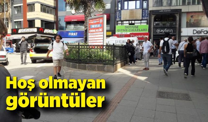 Hoş olmayan görüntüler; Demir Çit