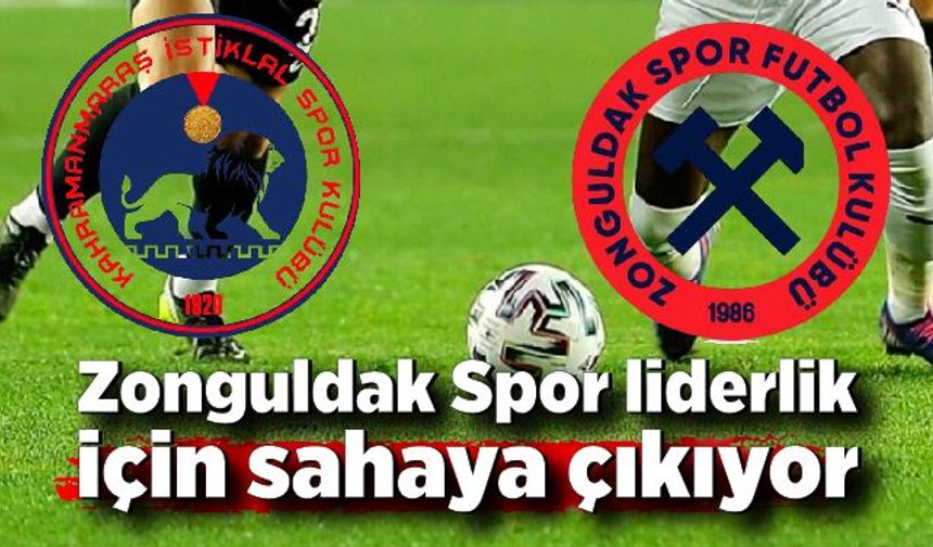 Zonguldak Spor liderlik için sahaya çıkıyor