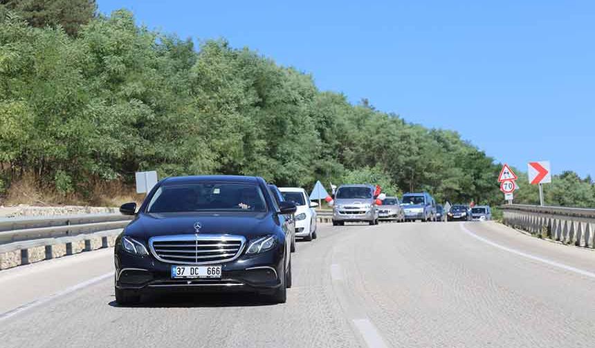 Kastamonu’da trafiğe kayıtlı araç sayısı 160 bin oldu