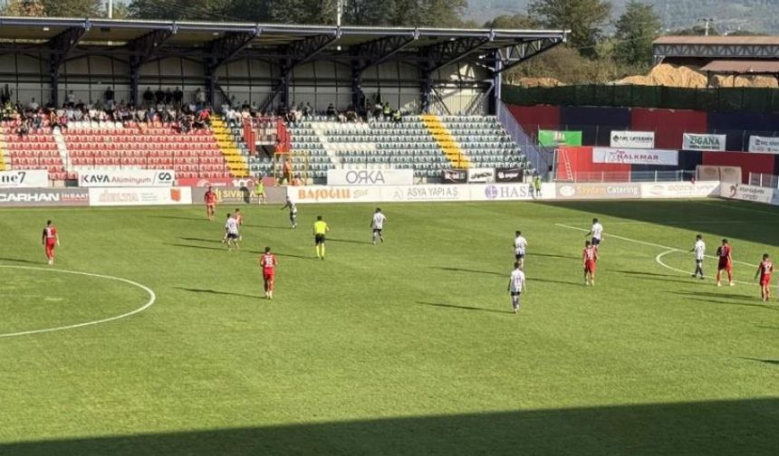 TFF 3. Lig: Düzcespor: 0 - Artvin Hopaspor: 0